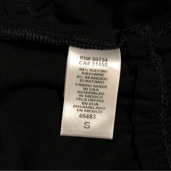 BCBGMAXAZRIA Black MIDI Skirt NWOT! - Picture 7 of 8